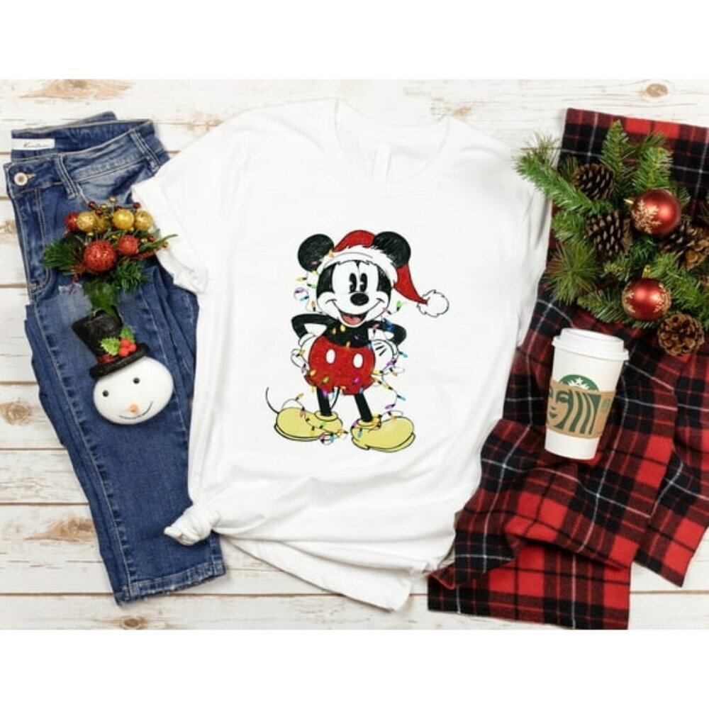 Disney Mickey Christmas Shirt, Disney Family Christmas Shirt, Mickey Christmas05